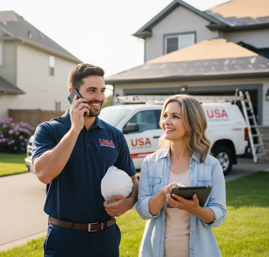 USA Roof Repair Experts customer support in Gill